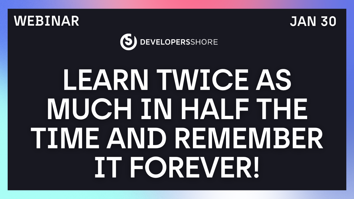 Learn twice as much in half the time and remember it forever! (2)